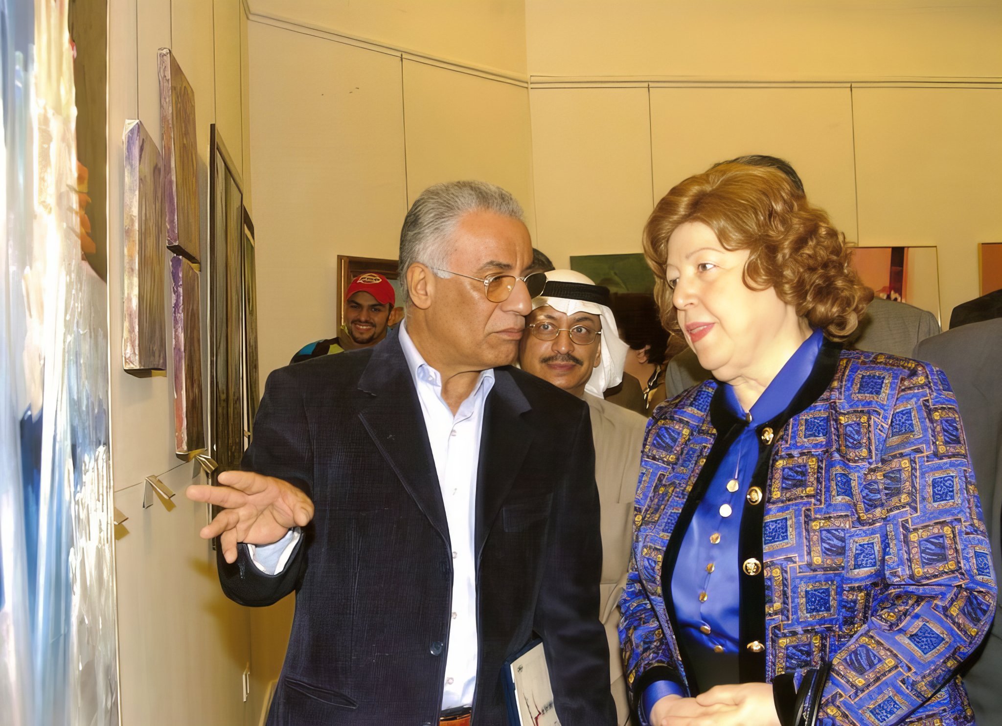 With Dr. Najah Al-Attar